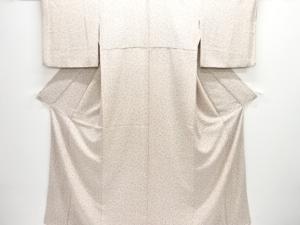 花模様小紋着物